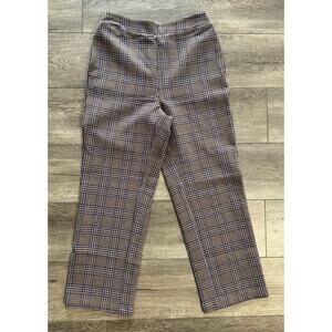 Urban Outfitters Pull On High Rise Plaid Pants‎ Size Medium